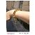 Bracciale a catena Michael Kors color oro D'oro - vista 5