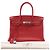 Hermès Red Clemence Birkin Retourne 30 Rosso - vista 15