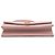 Portafoglio a bustina con catena Cassandre in grain de poudre rosa Saint Laurent - vista 3