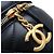 Vanity Beauty Case Chanel Black Small Quilted Lambskin Side Note Nero - vista 7