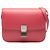 Céline Celine Borsa Classic Box in pelle di vitello rosa, misura Medium