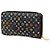 Carteira Zippy Louis Vuitton Monogram Multicolore Preta Preto - vista 2
