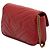 Gucci Red Mini GG Marmont Matelasse Leder Umhängetasche Rot - Ansicht 2