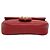 Gucci Red Mini GG Marmont Matelasse Leder Umhängetasche Rot - Ansicht 3