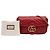 Gucci Red Mini GG Marmont Matelasse Leder Umhängetasche Rot - Ansicht 7