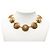 Chanel Gold CC Vergoldete Cambon Medaillon Halskette Golden - Ansicht 5