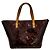 Borsa Louis Vuitton Amarante Bellevue GM Bordò - vista 2