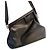 Zucca Fendi First Medium Nappaleder Handtasche Schwarz