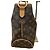 Sac à main Louis Vuitton Monogram Delightful PM Marron - vue 3