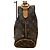 Sac à main Louis Vuitton Monogram Delightful PM Marron - vue 4