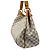 Borsa a Spalla Louis Vuitton N55215 Galliera PM Damier Azur Bianco - vista 3