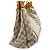 Borsa a Spalla Louis Vuitton N55215 Galliera PM Damier Azur Bianco - vista 4