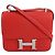 Borsa Hermès Constance S3 in pelle Epsom rossa Rosso