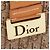 Tarjetero plegable Christian Dior Castaño Beige - vista 6