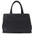 Bulgari Borsa a mano in pelle da donna Bvlgari Nero - vista 2