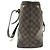 Borsa Tote Louis Vuitton Damier Hampstead MM Marrone - vista 5