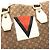 Borsa a tracolla Louis Vuitton Monogram Mini Initial Tanger Beige - vista 10