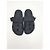 Hermès Sandali Chypre in Pelle di Vitello Nero, 34.5 - vista 2