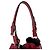 Borsa a tracolla in pelle rossa Prada Rosso - vista 10
