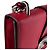 Borsa a tracolla in pelle rossa Prada Rosso - vista 6