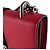 Borsa a tracolla in pelle rossa Prada Rosso - vista 7