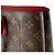 Borsa Tote Louis Vuitton Monogram Flower Marrone Rosso Monogramma - vista 7