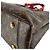 Borsa Tote Louis Vuitton Monogram Flower Marrone Rosso Monogramma - vista 9