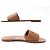 NUOVE SANDALI MULE PIATTE LOUIS VUITTON LOCK IT 37 LOGO LV Cammello - vista 2