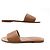 NUOVE SANDALI MULE PIATTE LOUIS VUITTON LOCK IT 37 LOGO LV Cammello - vista 3