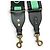 NEW CHRISTIAN DIOR CANVAS SHOULDER STRAP GREEN 82-122 SAC SHOULDER STRAP - view 3