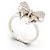 Autre Marque ANILLO KNOT DIAMONDS IN ORO BIANCO 18K T53 5.5GR CON 63 DIAMANTI 0.63CT