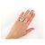 Autre Marque ANILLO KNOT DIAMONDS IN ORO BIANCO 18K T53 5.5GR CON 63 DIAMANTI 0.63CT - vista 12