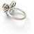 Autre Marque ANILLO KNOT DIAMONDS IN ORO BIANCO 18K T53 5.5GR CON 63 DIAMANTI 0.63CT - vista 3