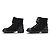 BOTAS CHANEL RANGERS LACE-UP G36424 40 COMBAT BOOTS EN TWEED - vista 2