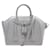 BORSA A SPALLA GIVENCHY ANTIGONA LOCK MINI IN PELLE GRIGIA Grigio