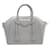 BORSA A SPALLA GIVENCHY ANTIGONA LOCK MINI IN PELLE GRIGIA Grigio - vista 2