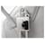 BORSA A SPALLA GIVENCHY ANTIGONA LOCK MINI IN PELLE GRIGIA Grigio - vista 9