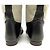 Hermès BOTAS DE EQUITACIÓN HERMES BARDIGIANO JUMPING 37 LIENZO Y CUERO - vista 5