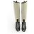 Hermès BOTAS DE EQUITACIÓN HERMES BARDIGIANO JUMPING 37 LIENZO Y CUERO - vista 9