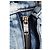 Jeans Slim Saint Laurent en denim azul claro - vista 20