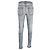 Jeans Slim Saint Laurent en denim azul claro - vista 3