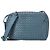 Borsa a tracolla Bottega Veneta Intrecciato Nodini in pelle blu Blu chiaro