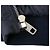 Giacca bomber con zip e patch Dolce & Gabbana in poliammide blu navy - vista 10