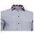 Gucci Kingsnake besticktes Hemd aus blauer Baumwolle - Ansicht 2