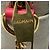 Borsa a tracolla Balmain B-Army 18 in tela rosa e pelle - vista 10