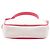 Borsa a tracolla Balmain B-Army 18 in tela rosa e pelle - vista 6