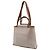 Tote Hermès Toile Officier Cabag 32 in tela beige - vista 2
