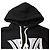 Jw Anderson Hoodie mit Gothic-Logo-Print aus schwarzer Baumwolle - Ansicht 12