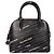 Borsa Ville Small Logo in pelle nera Balenciaga Nero - vista 2