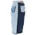 Red Valentino Midi-Rock aus hellblauem Denim mit Fransen-Patchwork - Ansicht 3